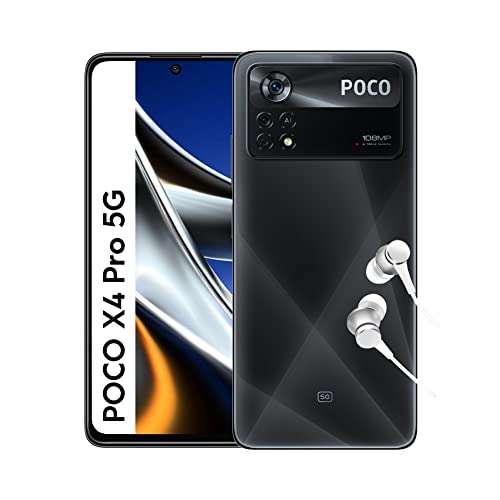 Amazon Francia - POCO X4 Pro 5G - Smartphone 8+256GB, 6.67” 120Hz AMOLED, Snapdragon 695, Triple Caméra 108MP, 5000mAh, Versión Francesa