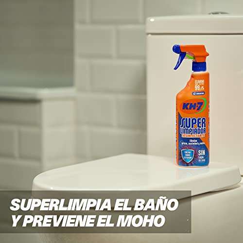 Pack KH-7 - Superlimpiador Desinfectante, Máxima Potencia Para La Limpieza De Toda Tu Casa 650ml, 3 Unidades, 1.950ml