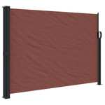 vidaXL Toldo lateral retráctil 140x500 cm Color Negro, Crema, Azul