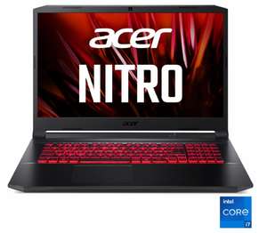 Portátil Acer Nitro 5 AN517-54, Intel Core i7 11800H con 16GB, 512GB SSD, FHD 17,3"-43,94cm, Nvidia