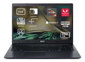 Acer Aspire 3 A315-23-R617 15.6” Full HD LED, Laptop (‎AMD Ryzen 5 3500U, 16 GB RAM, 1 TB SSD, Windows 11 Home), Negro