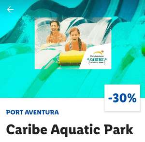 30% dto. Entrada a Caribe Aquatic Park con LIDL
