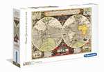 Clementoni - Puzzle 6000 piezas Mapamundi Antiguo