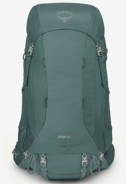 Osprey VIVA 65 - Mochila de mujer - gris oscuro y azul petróleo