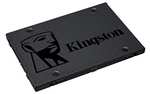 Kingston A400 SSD Disco duro sólido interno 2.5" SATA Rev 3.0, 240GB (480GB 24,18€)