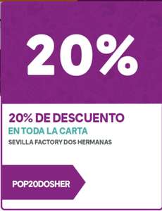 20% de descuento en Popeyes de Sevilla
