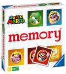 Ravensburger - Memory Versión Super Mario, 64 Tarjetas, Juegos de Mesa, 3+ Años
