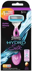 Wilkinson Sword Hydro Silk - Maquinilla de afeitar para mujer (2 cuchillas, 1 unidad)