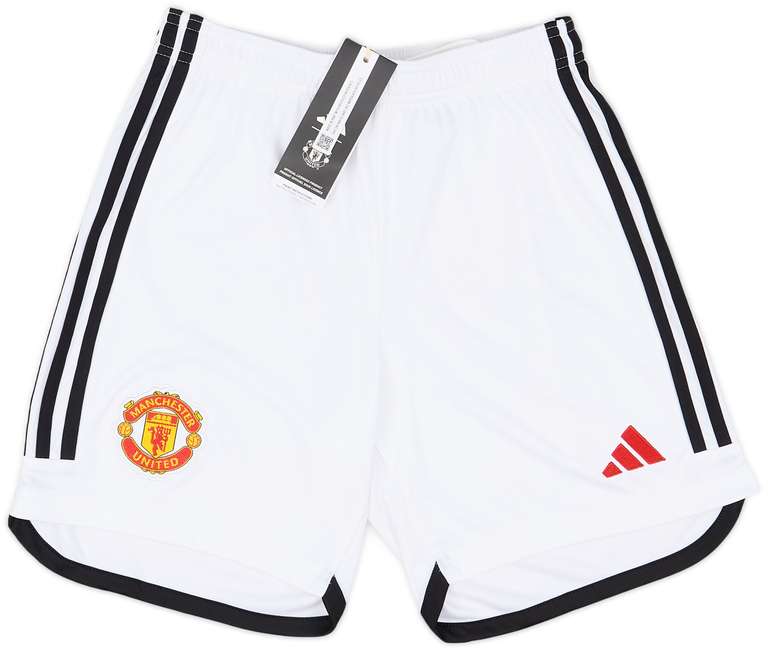 Adidas Pantalones cortos de local del Manchester United 2023-24 niños