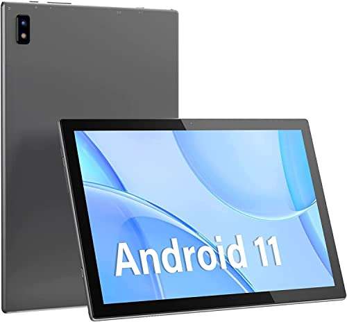 Tablet 10,1 Pulgadas 2K Display 6GB RAM + 128GB ROM hasta 2.0GHz, Batería de 7000mAh, 5MP+8MP