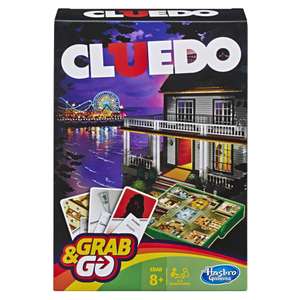 Hasbro Gaming Juego Cluedo, Edición de Viaje, Versión Española, Multicolor