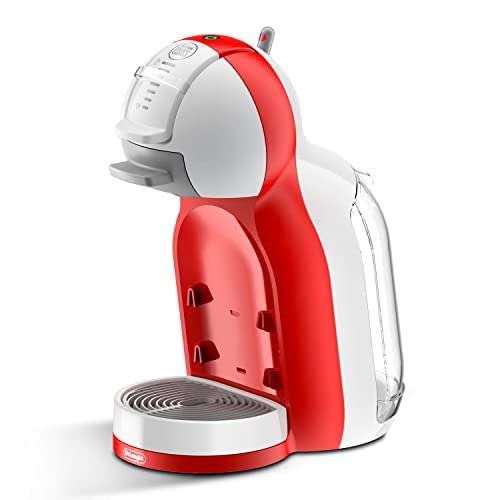 Nescafé Dolce Gusto Mini Me De'Longhi EDG305.WR - Cafetera automática de cápsulas, bebidas frías y calientes. 0.8 l. Color blanco y rojo
