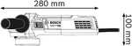 Bosch Amoladora Angular Gws 880, Multicolor, 125 mm [Clase de eficiencia energética A+]