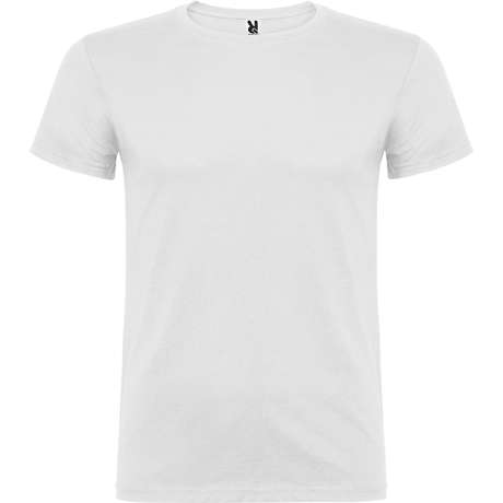 Camiseta básica hombre manga corta, 100% algodon 155 gramos, maxima calidad, ROLY o CROSSFIRE, Primavera verano