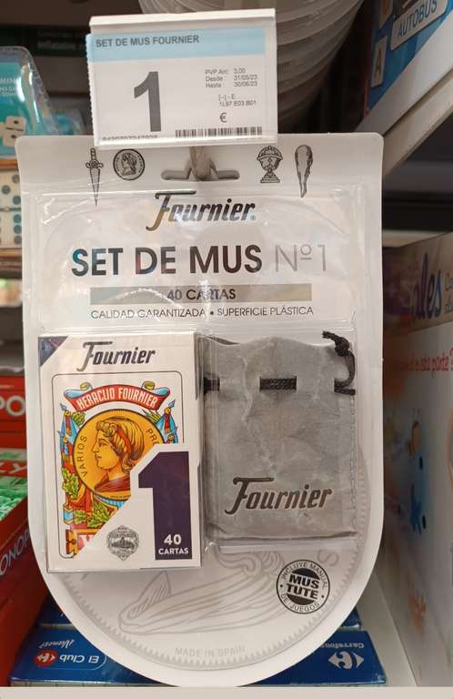 Set de mus Fournier en Carrefour Reus