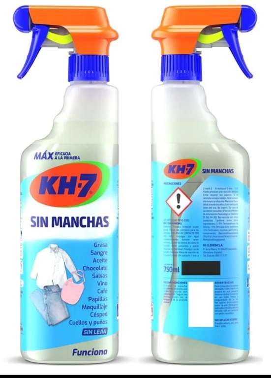 Pack 2 x 715ml KH-7 Sin Manchas (2,92€/unidad)