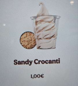 BK Sandy Crocanti a 1€ en APP y Kiosko