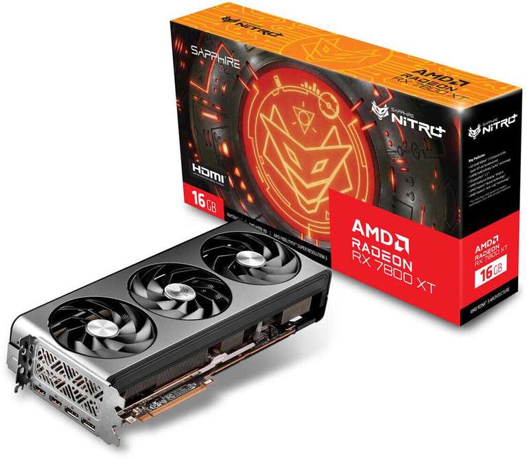 Sapphire NITRO+ AMD Radeon RX 7800 XT GAMING 16GB