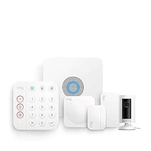 Kit de 5 piezas Ring Alarm de Amazon (2.ª generación) con Ring Indoor Cam | Sistema de seguridad para el hogar.