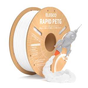 ELEGOO Filamento PETG Rápido 1.75 1KG Blanco