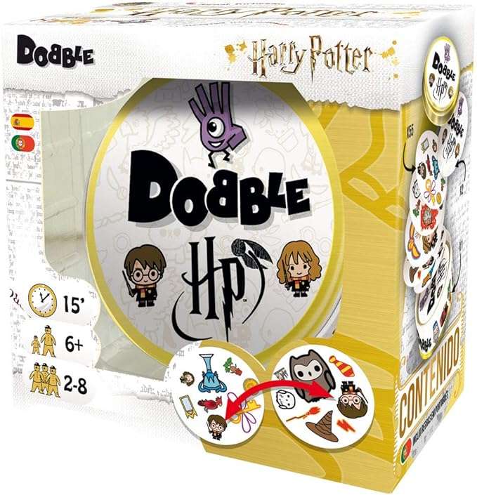 Dobble Harry Potter - Juego de Cartas Multilenguaje