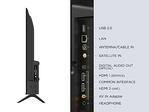 TCL 40S5401A 40" Smart TV, HDR, FHD, Direct LED Android TV, diseño Bezeless (Kids Care, Dolby Audio, compatible con el asistente de Google)