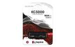Kingston 1TB KC3000 PCIe 4.0 NVMe M.2 SSD 7.000 MB/s
