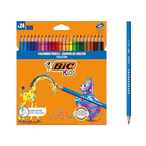 18 rotuladores mágicos BIC KIDS para colorear