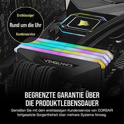 Corsair Vengeance RGB RT 32GB (2 x 16GB) DDR4 3600MHz C16