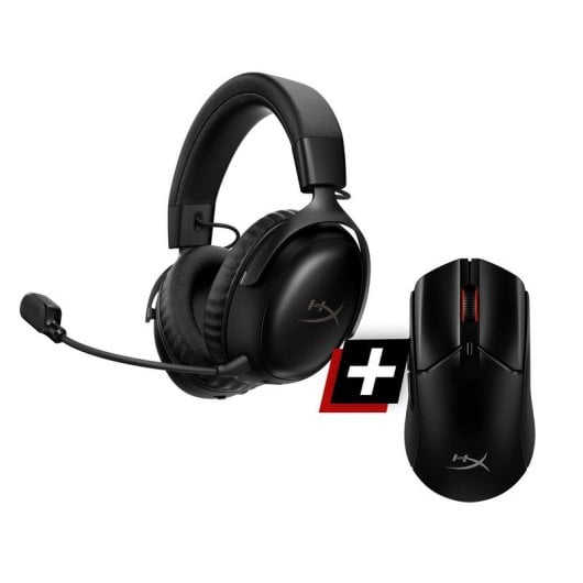 Pack HyperX Cloud III S Auriculares Gaming Inalámbricos + Pulsefire Haste 2 Wireless Ratón Gaming 26000DPI