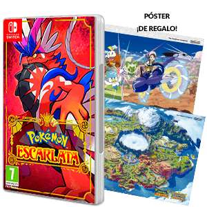 Pokémon Escarlata + Poster