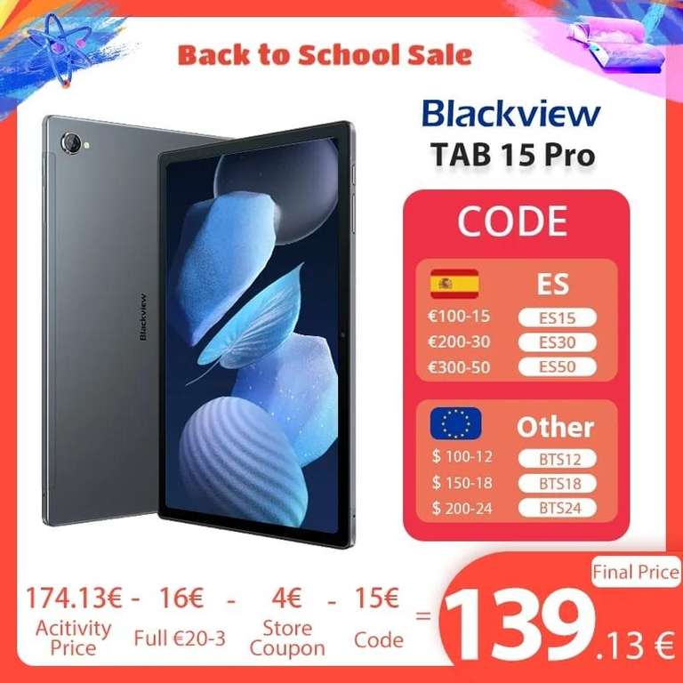 Blackview-Tableta Tab 15 Pro