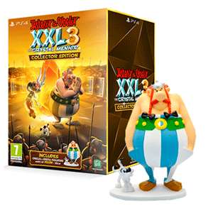 Asterix y Obelix XXL 3 The Crystal Menhir Collector Edition ps4 y Nintendo Switch, disponible sólo recogida metiendo en código postal