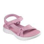 Skechers Sandalias Go Walk Flex Sandal Rosas 141451-MVE , para Mujer