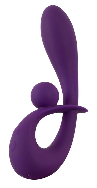 Sweet Smile Clit Ball Vibrador de conejo Purple 20cm
