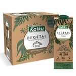 Kaiku Begetal Bebida de Avena - Bebida Vegetal de Avena Sin Azúcares Añadidos Sin Lactosa 6x1L [0'92€/ud]