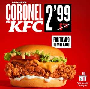 Burger La Coronel por 2,99€