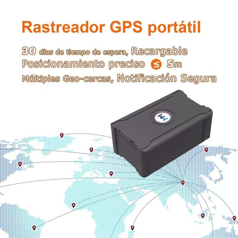 Rastreador GPS para coche o moto (SIM incluida) - desde España solo 5'69€