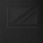 Pepe Jeans Bromley LDN Bolso de Mano Negro 24,5x15x6 cms Poliéster con detalles en Piel Sintética