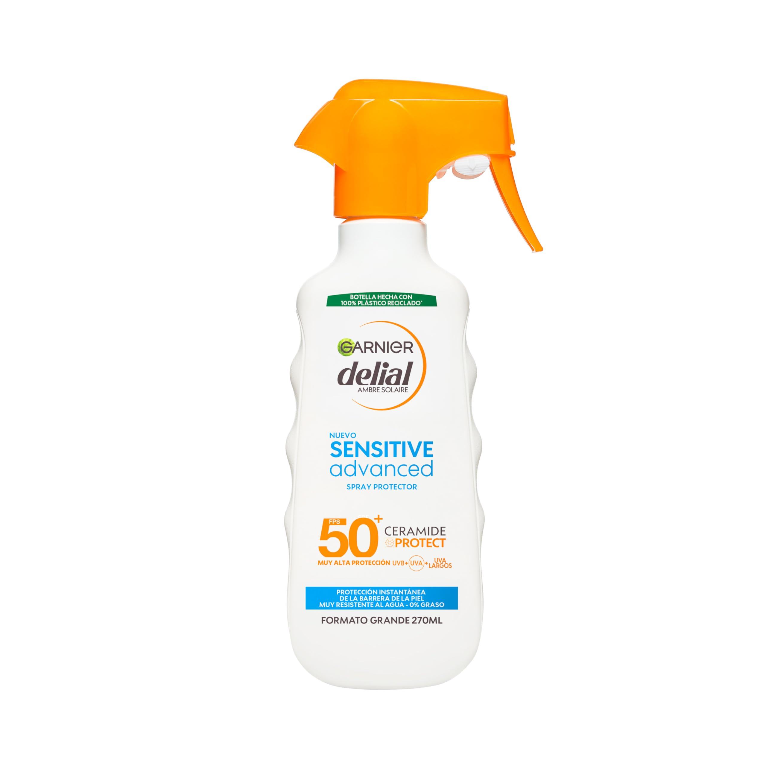 2 botes de crema solar Delial - Sensitive Advanced 270ml