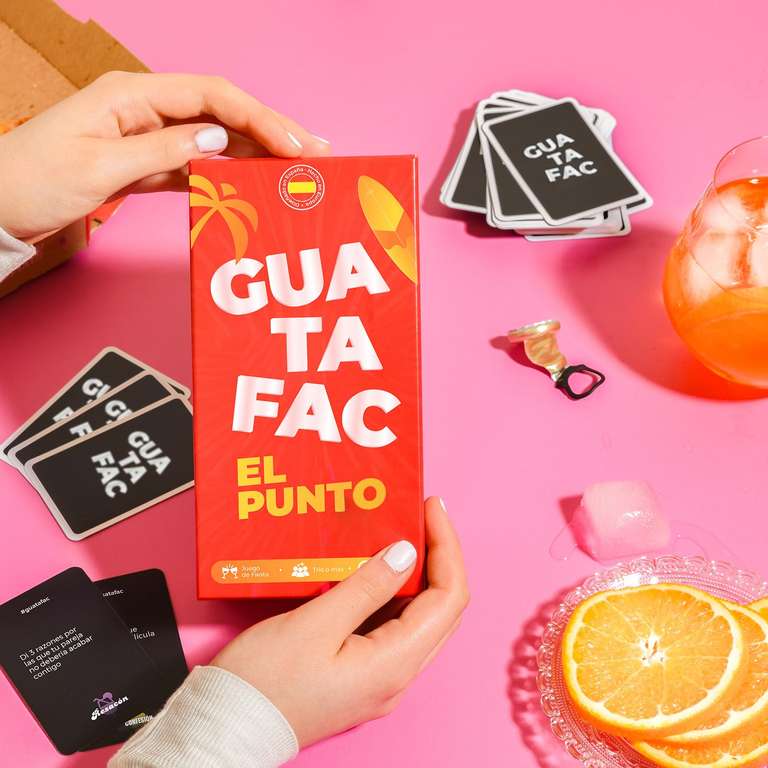 GUATAFAC El Punto - Juegos de Mesa para Fiesta y Risas - Tercera Edición - Aún Más Picante