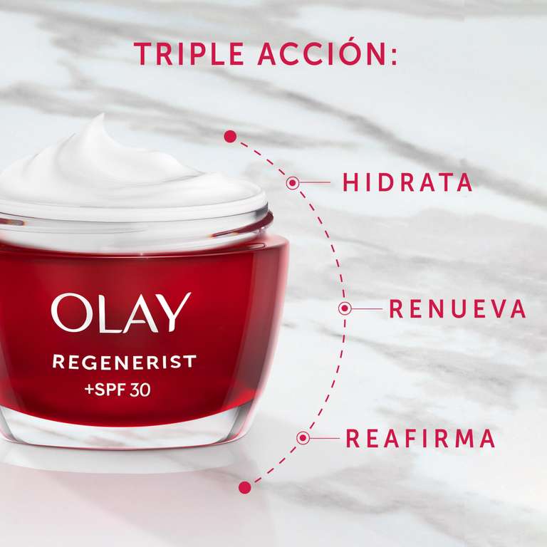 Olay Regenerist Crema Facial De Dia, Hidratación 24h, 50 Ml