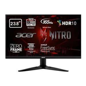 Monitor Gaming Acer Nitro KG241Y 24" Full HD 165Hz 1ms VRB HDR10 FreeSync Premium ZeroFrame