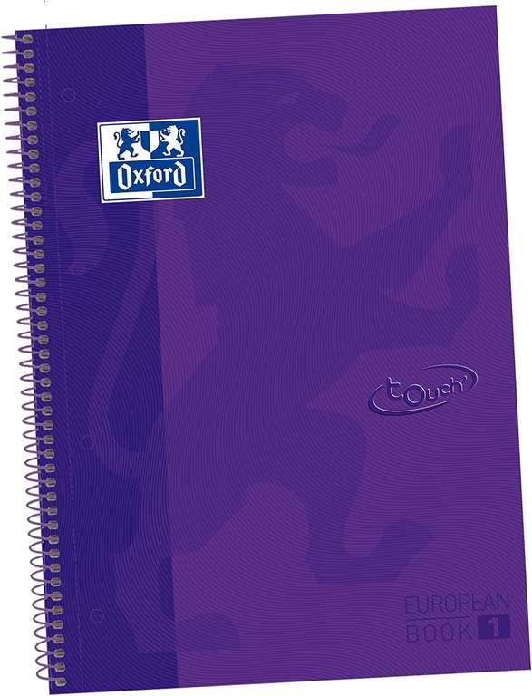 Cuaderno A4 Tapa Extradura Oxford color Lila