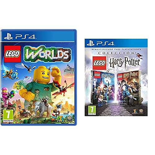 LEGO Worlds + LEGO Harry Potter Collection, Jurassic World + Vengadores
