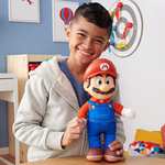 Nintendo Super Mario – Peluche Mario de 35 cm Totalmente Articulado