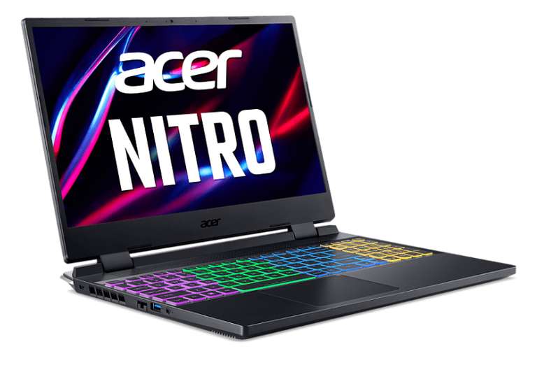 Portátil gaming Acer AN515-58,15.6" Full HD, Intel Core i5-12500H, 16GB RAM, 1TB SSD, NVIDIA GeForce RTX 3060, W11, Mochila + Ratón gaming