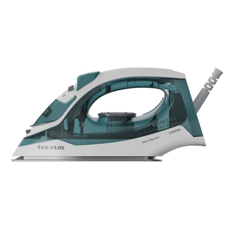 Taurus – Plancha de Vapor Baltic, 2400W, Golpe Vapor 130 g/min, Vapor Continuo, Planchado Vertical