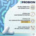 PROBION | Probioticos y Prebioticos Intestinales | Enzimas Digestivas + Vitaminas + Bambú y Manzanilla contra los gases intestinales