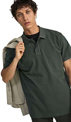 Springfield Polo Piqué Garment Dye Hombre - Tallas: XS a L